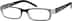 Rectangle Glasses 260516 in Black