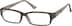 Rectangle Glasses 260712 in Brown
