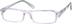 Rectangle Glasses 260917 in Purple