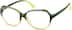 Geometric Glasses 262024 in Green
