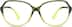 Geometric Glasses 262024 in Green