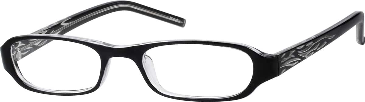 Red Rectangle Glasses #262718 | Zenni Optical
