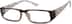 Rectangle Glasses 263015 in Brown