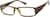 Angle view of Rectangle Glasses 263025 in Tortoiseshell thumbnail