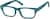 Angle view of Kids' Rectangle Glasses 263416 in Blue thumbnail