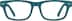 Kids' Rectangle Glasses 263416 in Blue