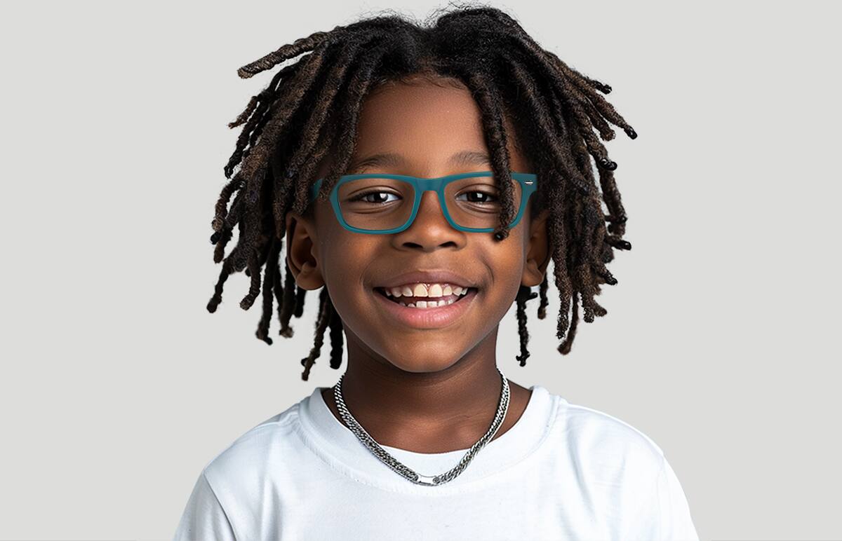 Black Kids' Rectangle Glasses #263421 | Zenni Optical Black Kids' Rectangle Glasses #263421 | Zenni Optical