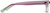 Side view of Kids' Rectangle Glasses 263417 in Purple thumbnail