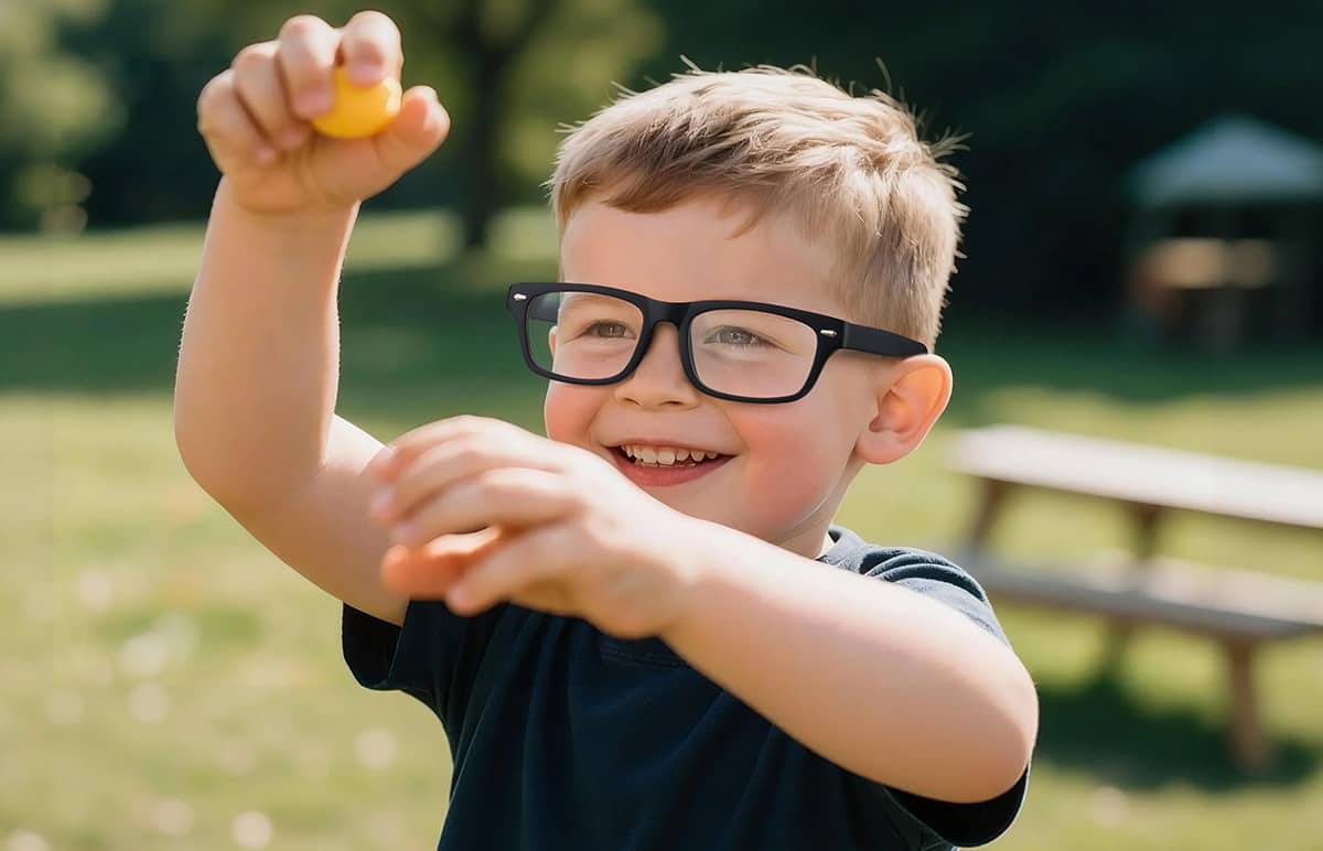 Image of Kids' Rectangle Glasses