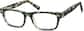 Angle view of Kids' Rectangle Glasses 263439 in Multi thumbnail