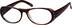Oval Glasses 264115 in Brown