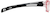 Side view of Rectangle Glasses 264918 in Red thumbnail