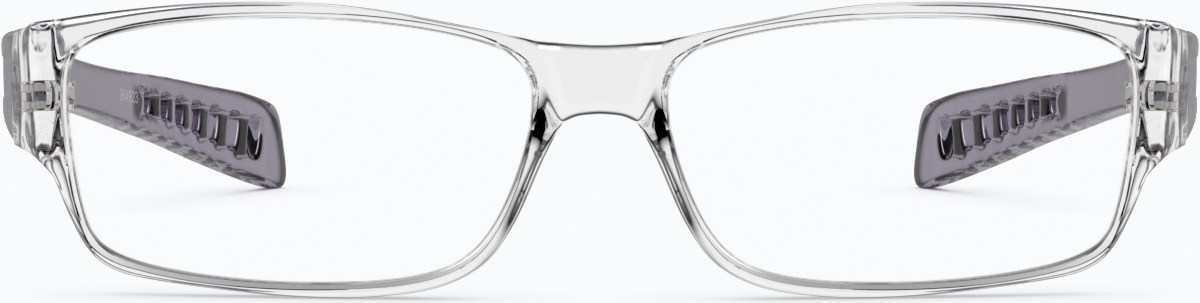 Front view of Rectangle Glasses 264923 in Clear thumbnail