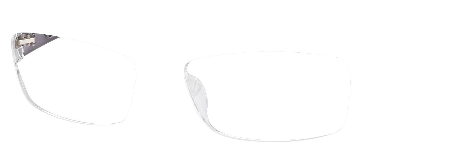 Black Rectangle Glasses #264936 | Zenni Optical
