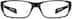 Rectangle Glasses 264936 in Black