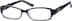 Rectangle Glasses 265121 in Black
