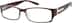 Rectangle Glasses 265215 in Brown