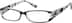 Rectangle Glasses 265621 in Black