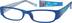 Rectangle Glasses 267716 in Blue