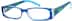 Rectangle Glasses 268116 in Blue