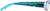 Side view of Rectangle Glasses 268116 in Blue thumbnail