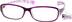Rectangle Glasses 268317 in Purple