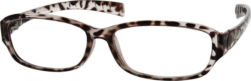 5名さま　額縁あり　12/21まで Tortoiseshell Rectangle Glasses #268325 | Zenni Optical