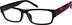 Square Glasses 269121 in Black
