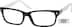 Rectangle Glasses 269830 in White