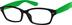 Square Glasses 270124 in Green