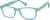 Angle view of Square Glasses 270416 in Blue thumbnail