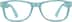 Square Glasses 270416 in Blue