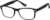 Angle view of Square Glasses 270421 in Black thumbnail