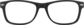 Front view of Square Glasses 270421 in Black thumbnail