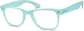 Angle view of Square Glasses 270516 in Blue thumbnail