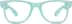 Square Glasses 270516 in Blue