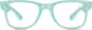 Front view of Square Glasses 270516 in Blue thumbnail