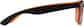 Side view of Square Glasses 270522 in Black thumbnail