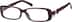 Rectangle Glasses 271015 in Brown