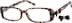 Rectangle Glasses 271025 in Tortoiseshell