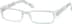 Rectangle Glasses 271516 in Blue