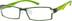 Rectangle Glasses 273624 in Green