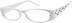 Oval Glasses 273930 in White