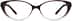 Oval Glasses 274015 in Brown