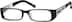 Kids’ Rectangle Glasses 274121 in Black