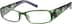 Rectangle Glasses 276524 in Green