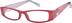 Rectangle Glasses 277018 in Pink