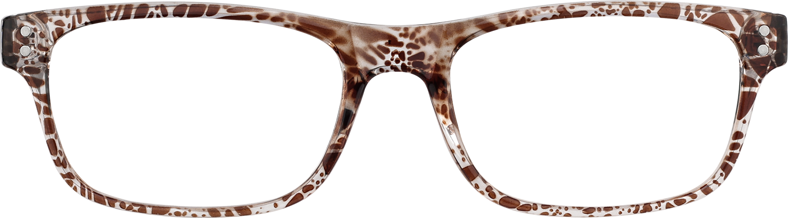 Blue Rectangle Glasses #278216 | Zenni Optical