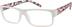 Rectangle Glasses 278330 in White