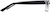 Side view of Rectangle Glasses 278521 in Black thumbnail